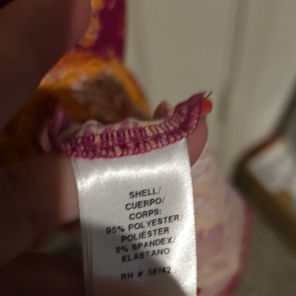 Red Sleeveless Crew Neck Midi Sundress - Picture 5 of 5